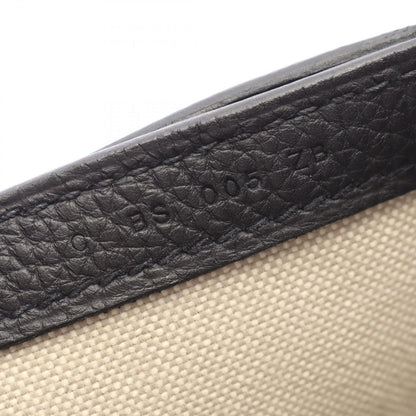 Hermes Shoulder Bag Steve Wright Black Leather — view 5
