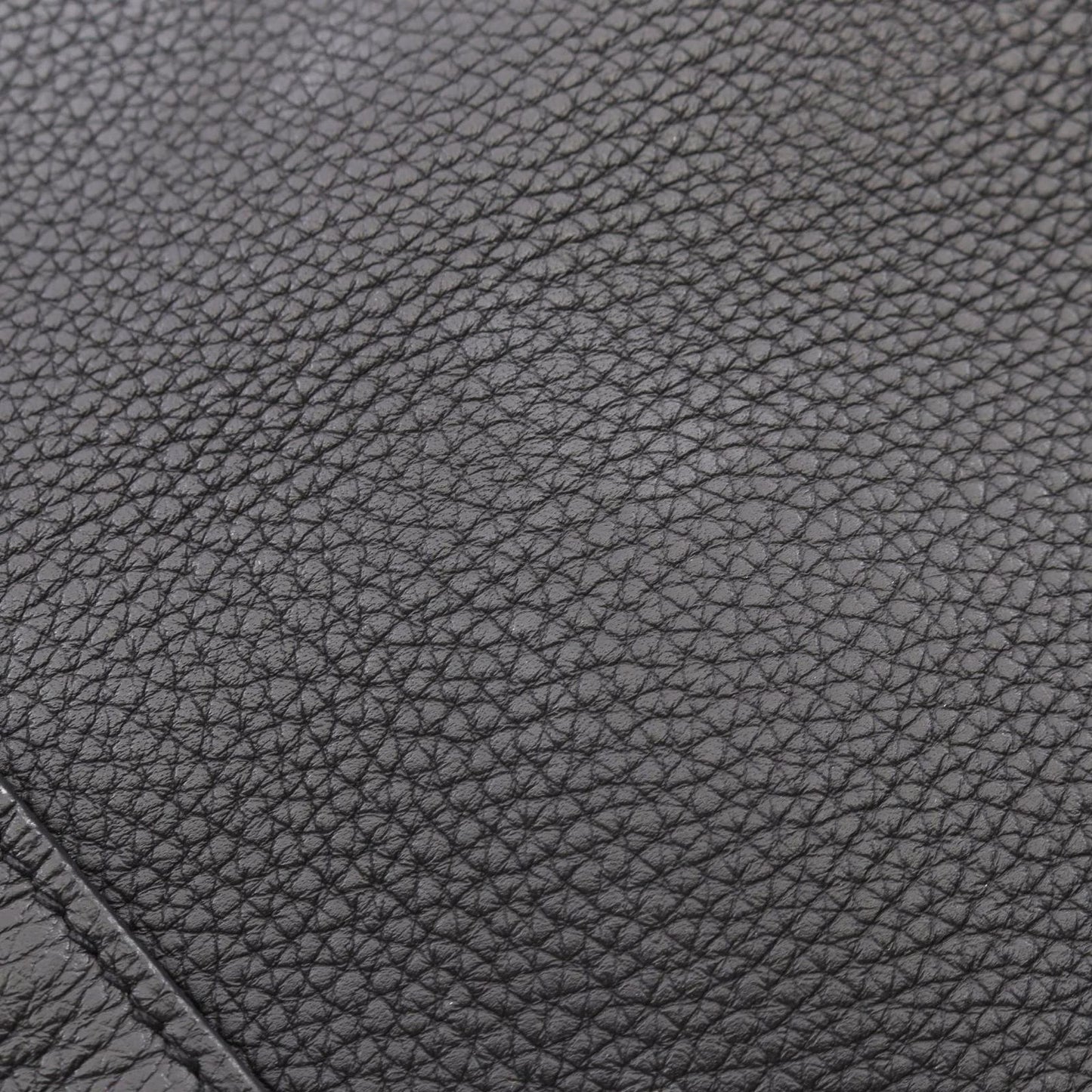 Hermes Shoulder Bag Steve Wright Black Leather — view 8