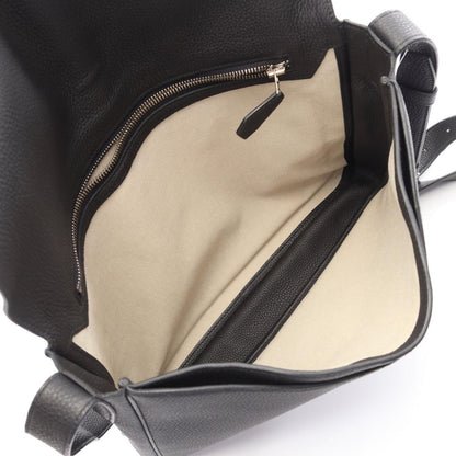 Hermes Shoulder Bag Steve Wright Black Leather — view 3