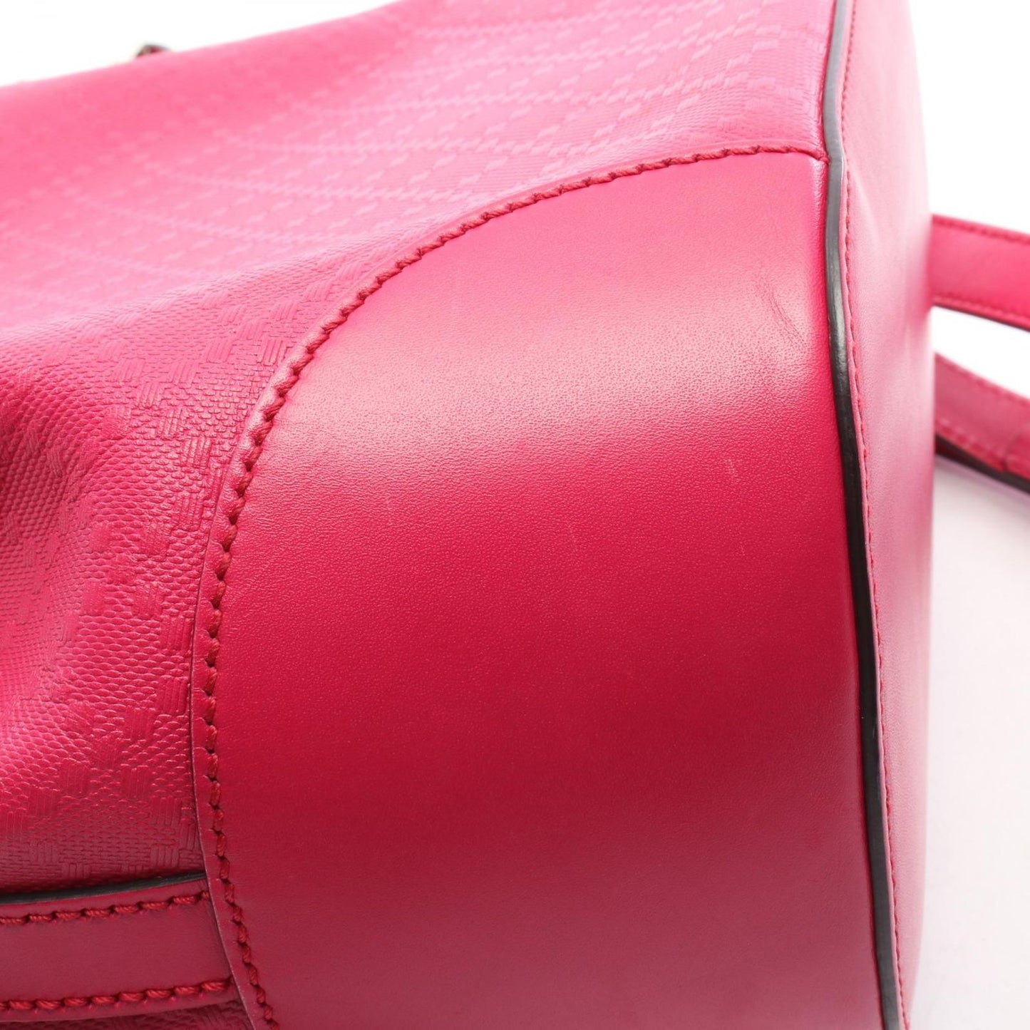 Gucci Shoulder Bag Bright Diamante Pink Leather — view 6