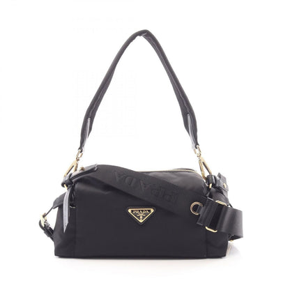 Prada Shoulder Bag Tessuto Vitello Re-Nylon Leather