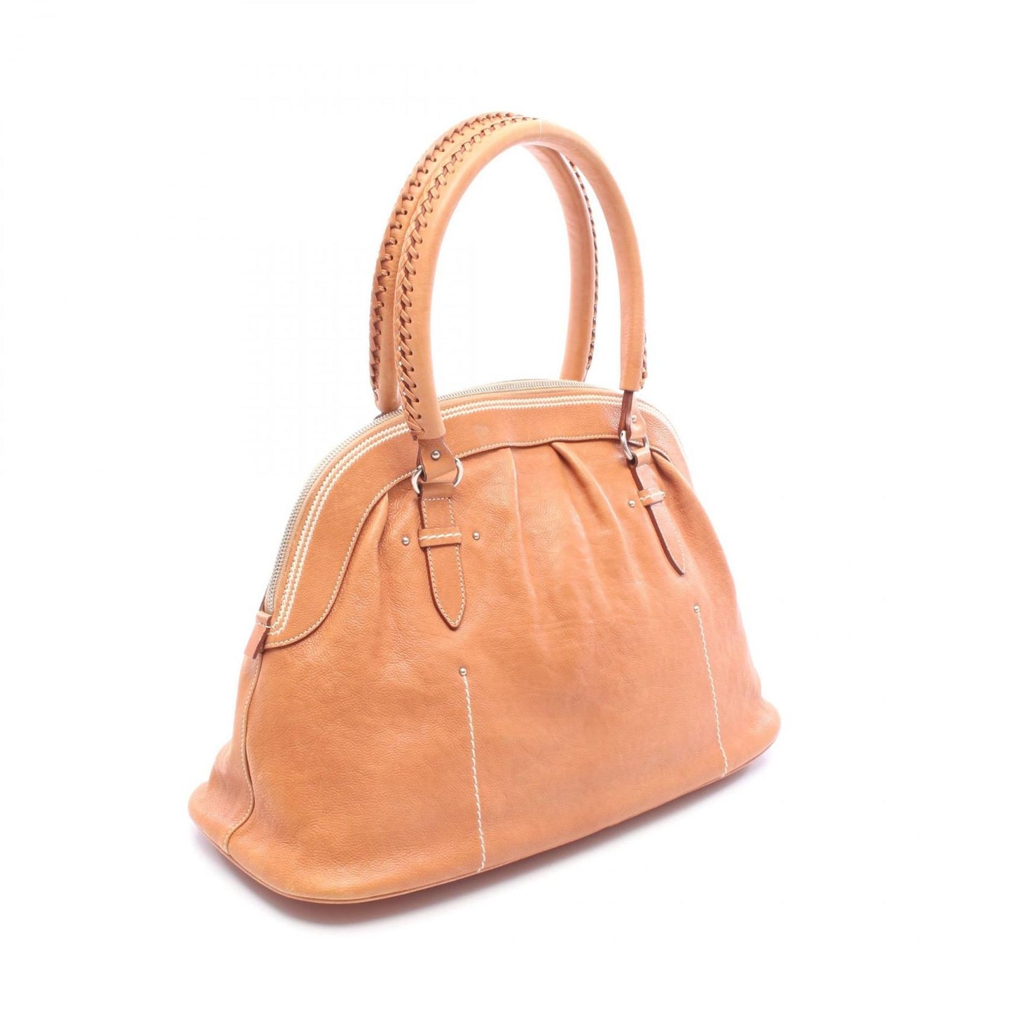 Dior Handbag Brown Leather — view 2