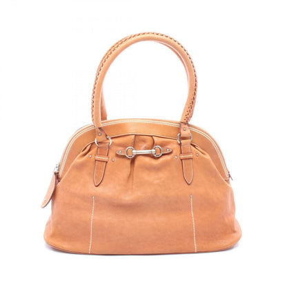 Dior Handbag Brown Leather
