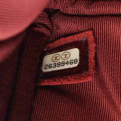 Chanel Shoulder Bag CC Logo Quilted Tassel Bordeaux Caviar Leather Chain — view 5