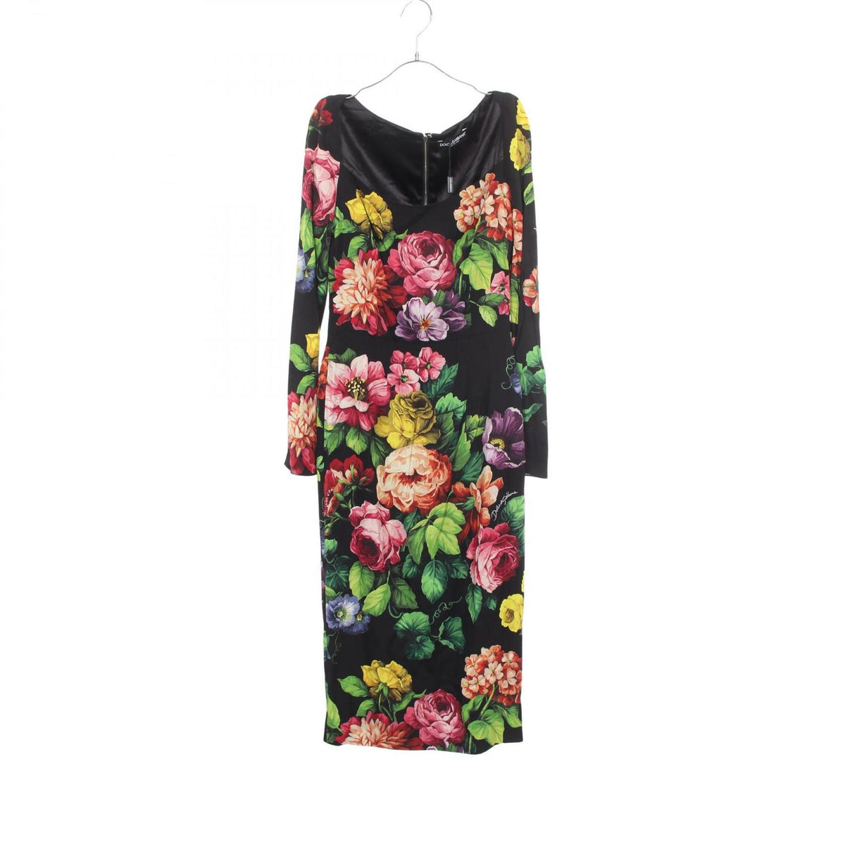 Dolce & Gabbana Dress Floral Silk