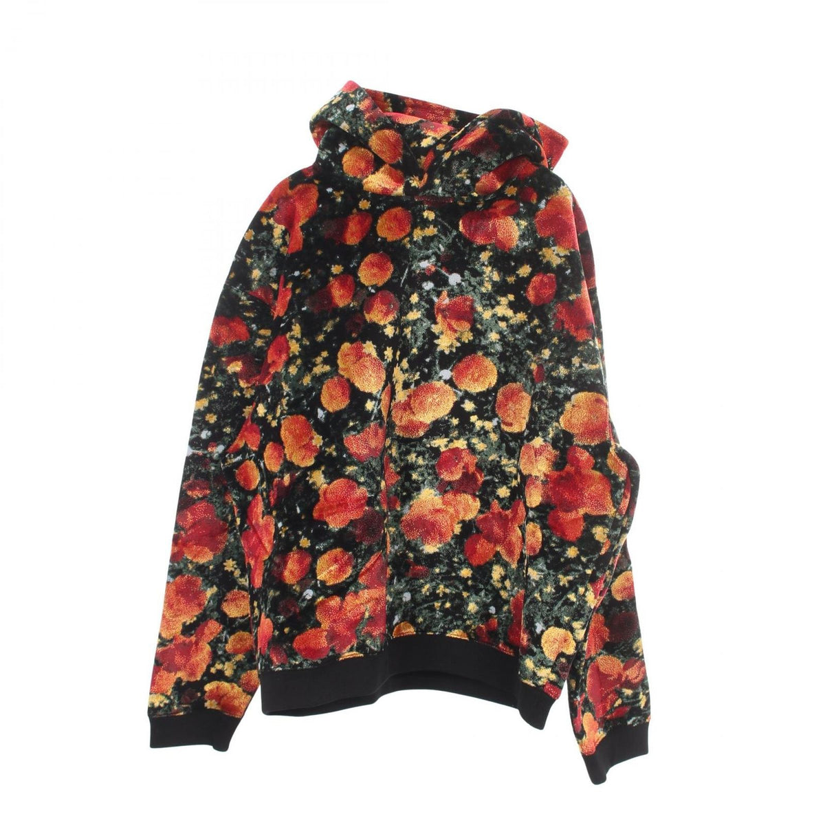Louis Vuitton Hoodie Virgil Abloh Poppies Floral Jzb Cotton Rayon Virgi