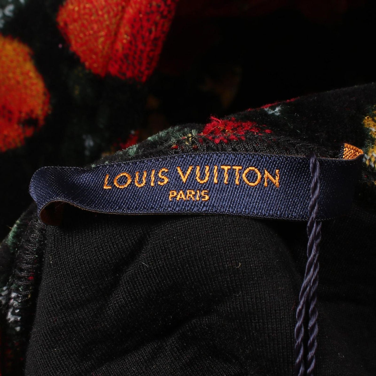 Louis Vuitton Hoodie Virgil Abloh Poppies Floral Jzb Cotton Rayon Virgi — view 3