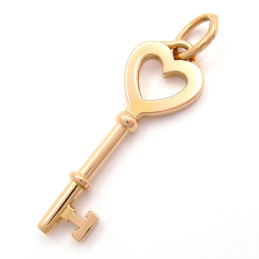 Tiffany & Co Pendant Heart Key 18k Pink Gold