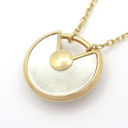 Cartier Necklace Amulette de Cartier XS 18k Yellow Gold White Mother of Pearl — view 3