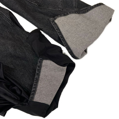 Loewe Jeans S Black Cotton Silk 36 — view 7