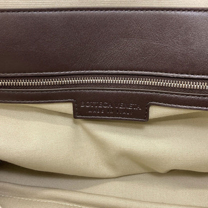 Bottega Veneta Arco Flap Messenger Shoulder Bag Canvas Leather — view 6