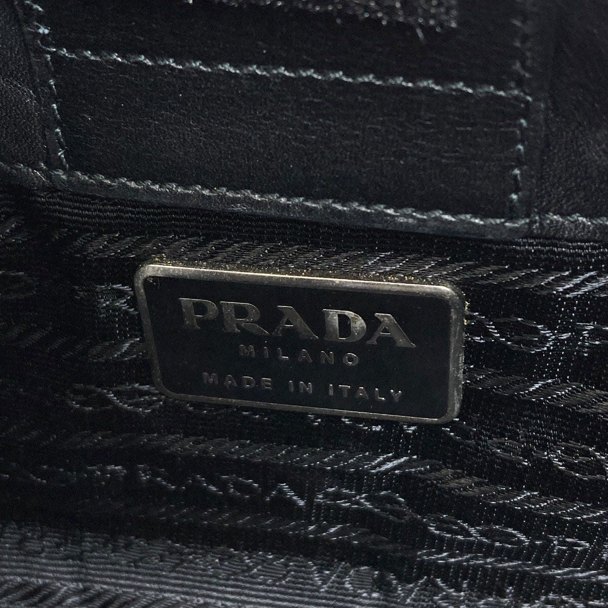 Prada Asymmetric Hobo Shoulder Bag Calfskin — view 6