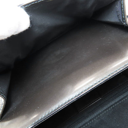 Gucci Logo Shoulder Bag Patent Leather — view 8