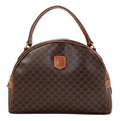 Celine Macadam Handbag Brown