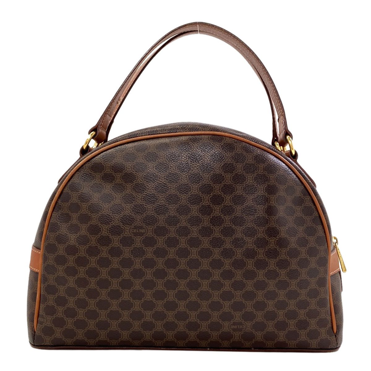 Celine Macadam Handbag Brown — view 2