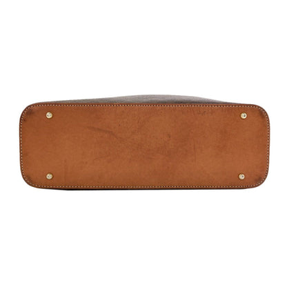 Celine Macadam Handbag Brown — view 4