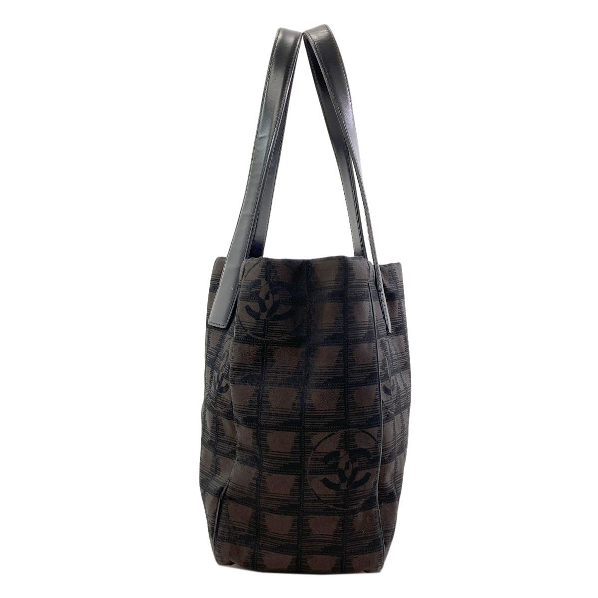 Chanel New Travel Line PM Tote Nylon Jacquard — view 3