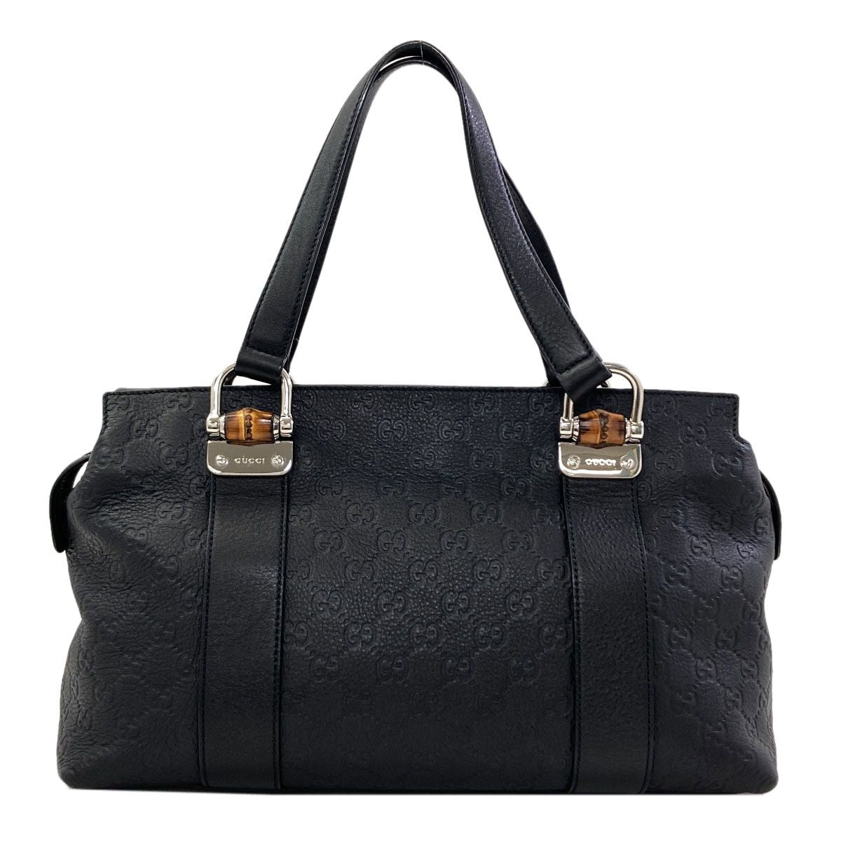 Gucci GG Signature Guccissima Bamboo 2-Way Tote Leather — view 2