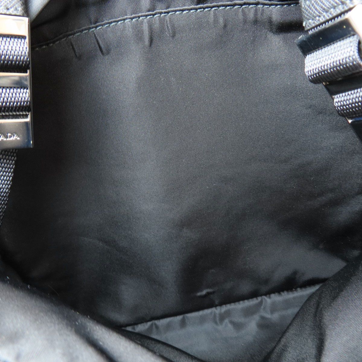 Prada Logo Backpack Nylon — view 8