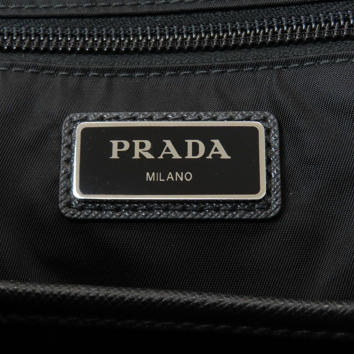 Prada Logo Backpack Nylon — view 6