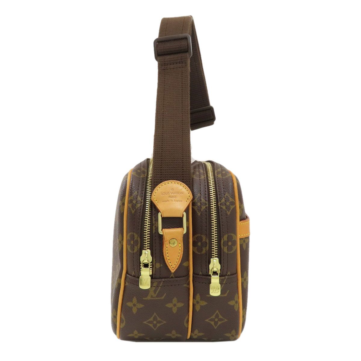 Louis Vuitton Reporter PM Shoulder Bag Monogram Canvas — view 3