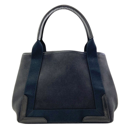Balenciaga Navy Cabas Handbag Canvas — view 2