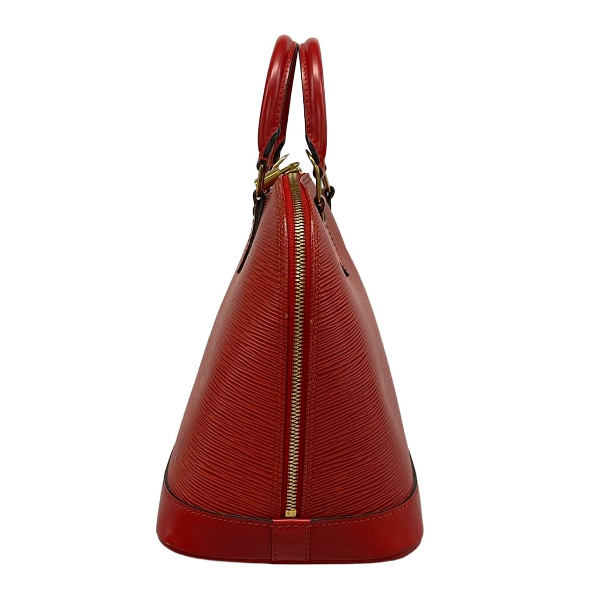 Louis Vuitton Handbag Epi Alma Castilian Red Leather — view 4