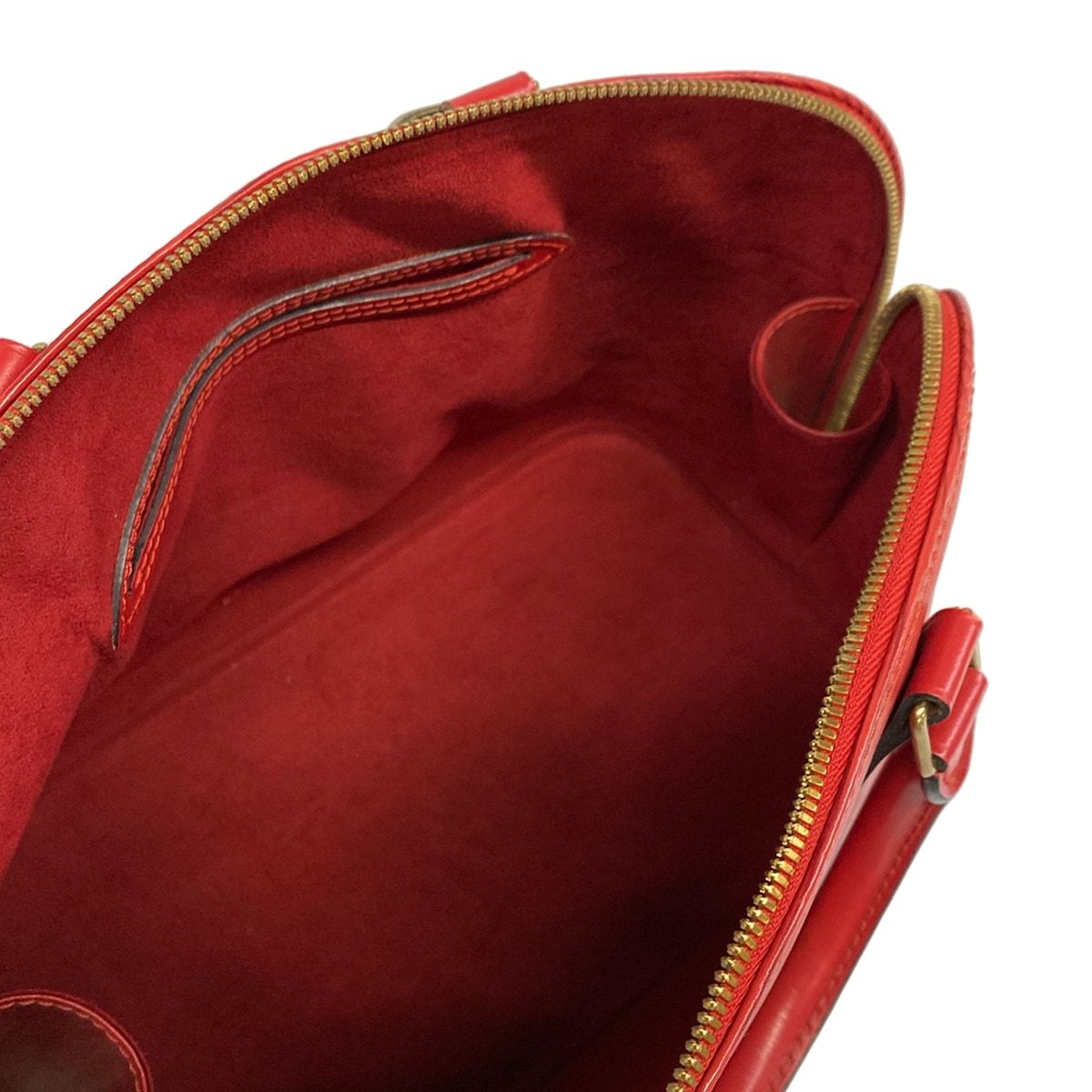 Louis Vuitton Handbag Epi Alma Castilian Red Leather — view 7
