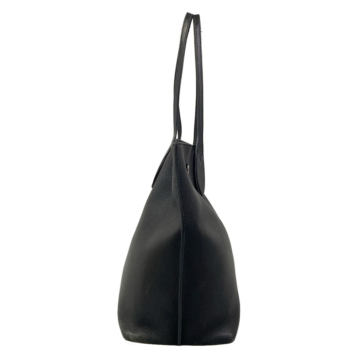 Louis Vuitton Tote Lockme Go Noir Leather Cowhide — view 2