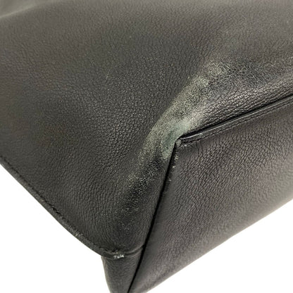 Louis Vuitton Tote Lockme Go Noir Leather Cowhide — view 6