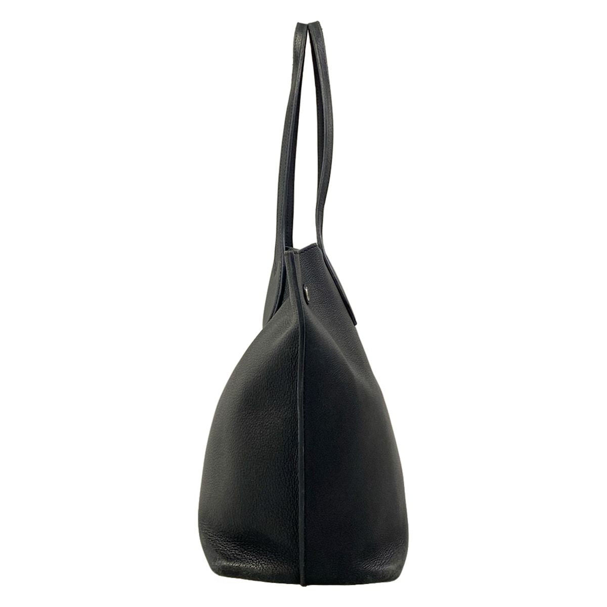 Louis Vuitton Tote Lockme Go Noir Leather Cowhide — view 4