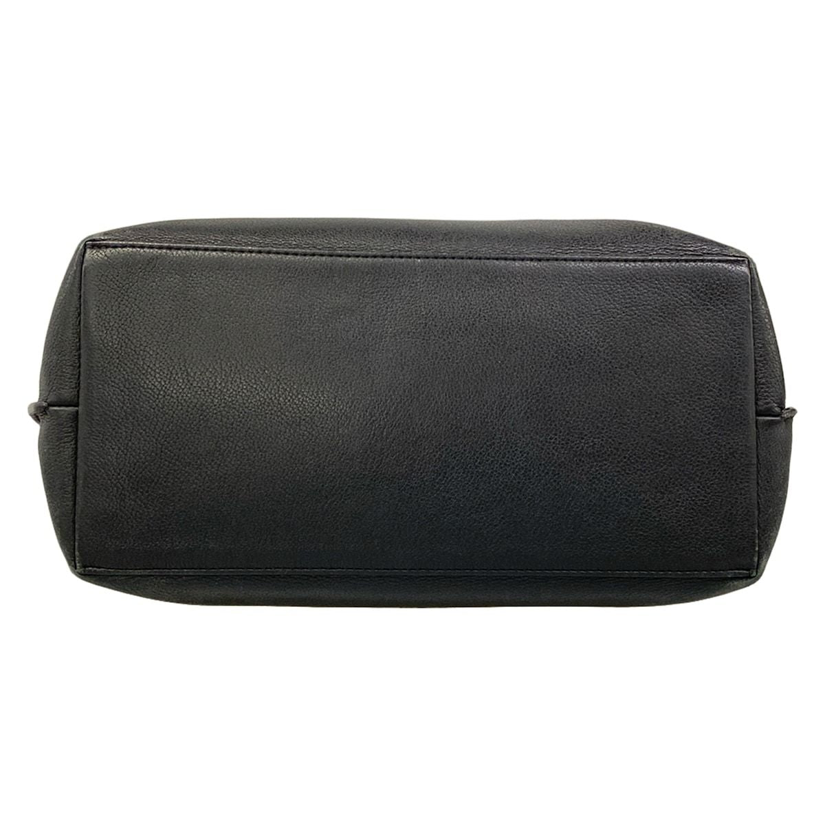 Louis Vuitton Tote Lockme Go Noir Leather Cowhide — view 5