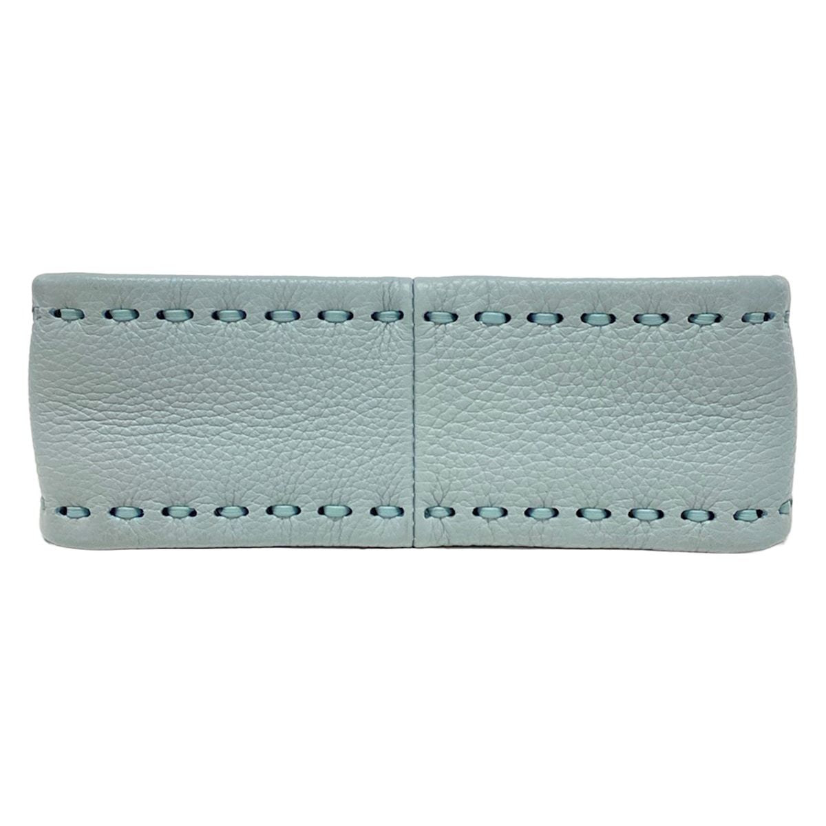Fendi Handbag Fendessence Selleria Light Blue Leather — view 5
