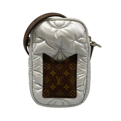 Louis Vuitton Shoulder Bag LV Pillow Phone Pouch Silver