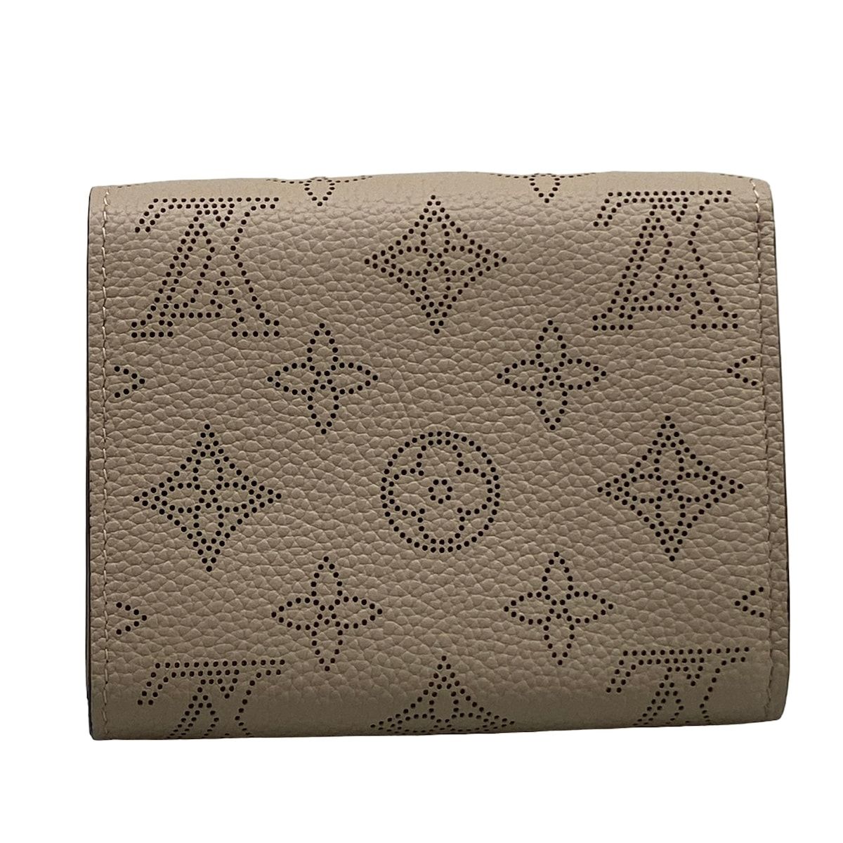 Louis Vuitton Bifold Wallet Mahina Portefeuille Iris Compact Galet Leather — view 2