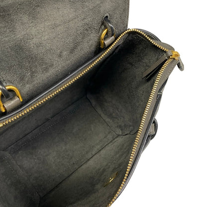 Celine Belt Bag Nano Dark Gray — view 7