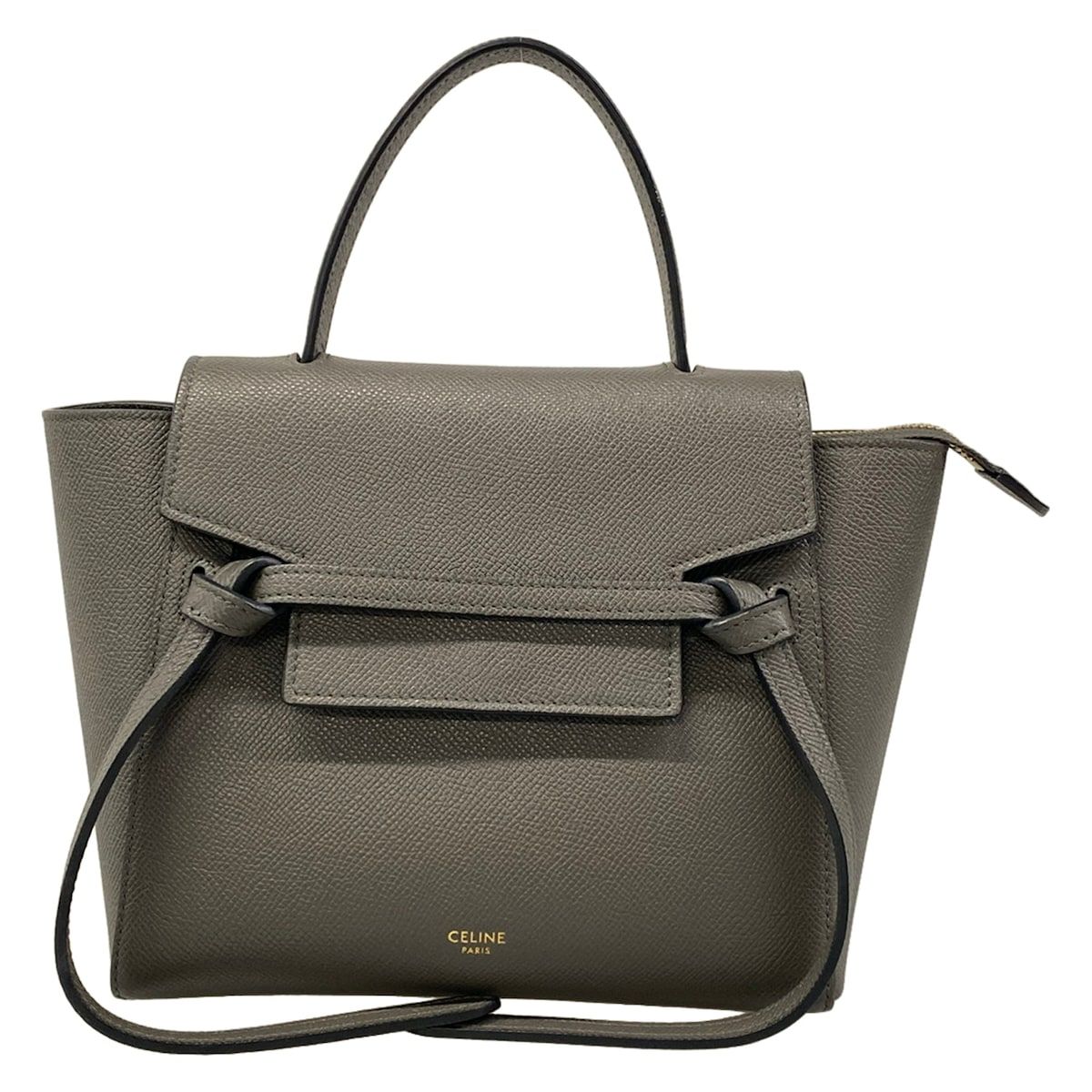 Celine Belt Bag Nano Dark Gray