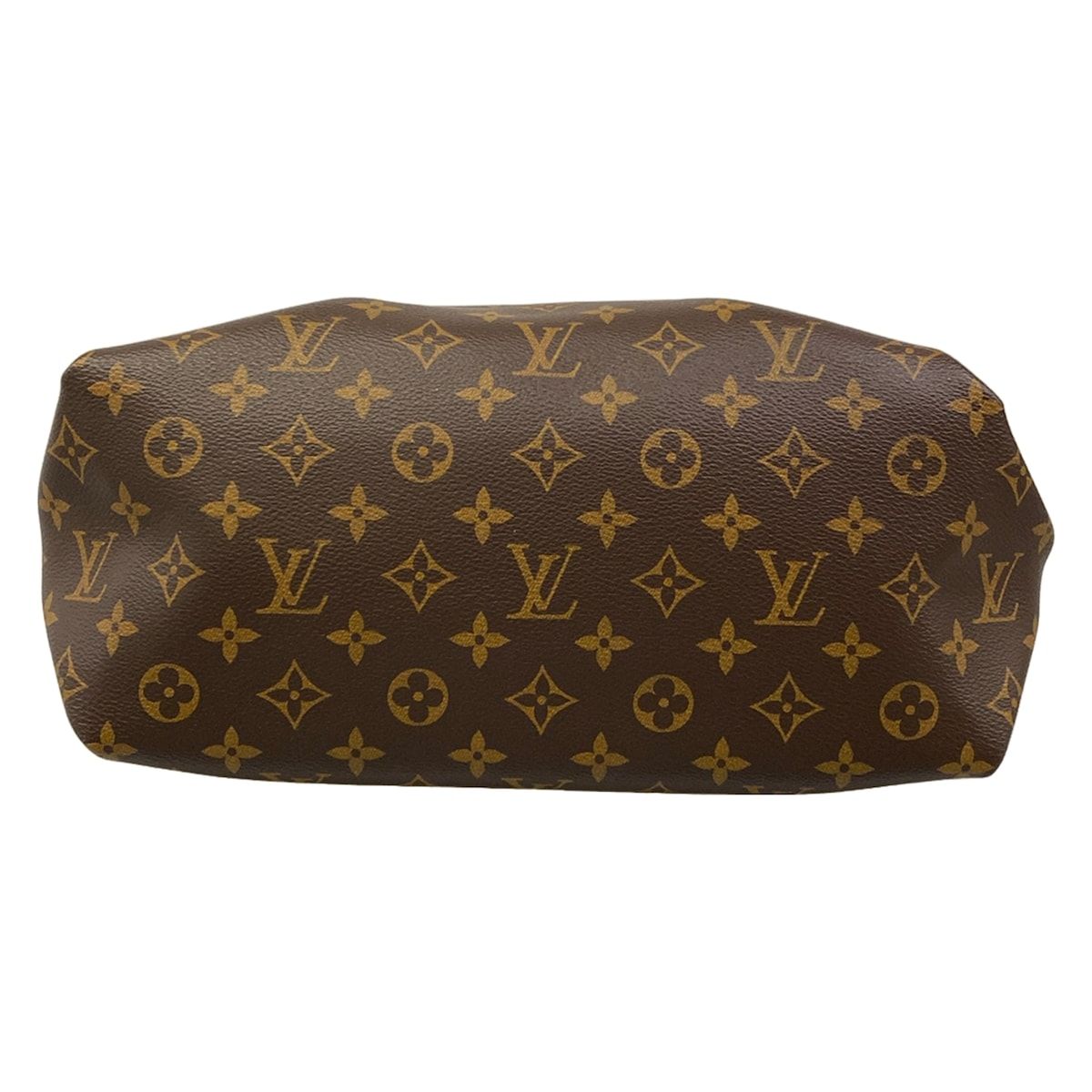 Louis Vuitton Tote Monogram Flower Zipped MM Bordeaux Leather — view 5