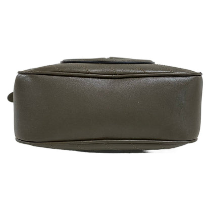 Gucci Shoulder Bag Blondie Khaki Stitch Tassel Leather — view 5