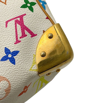 Louis Vuitton Handbag Monogram Multicolor Speedy 30 Bag White — view 6