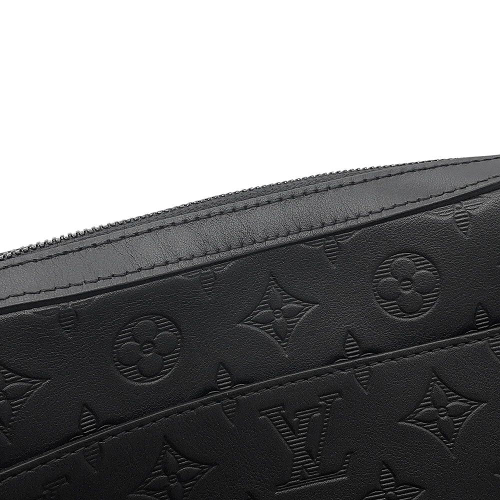 Louis Vuitton Shoulder Bag Monogram Shadow Duo Messenger Black — view 7