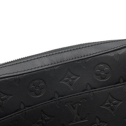Louis Vuitton Shoulder Bag Monogram Shadow Duo Messenger Black — view 7