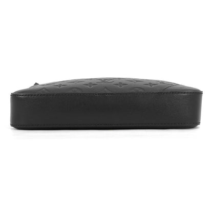 Louis Vuitton Shoulder Bag Monogram Shadow Duo Messenger Black — view 3