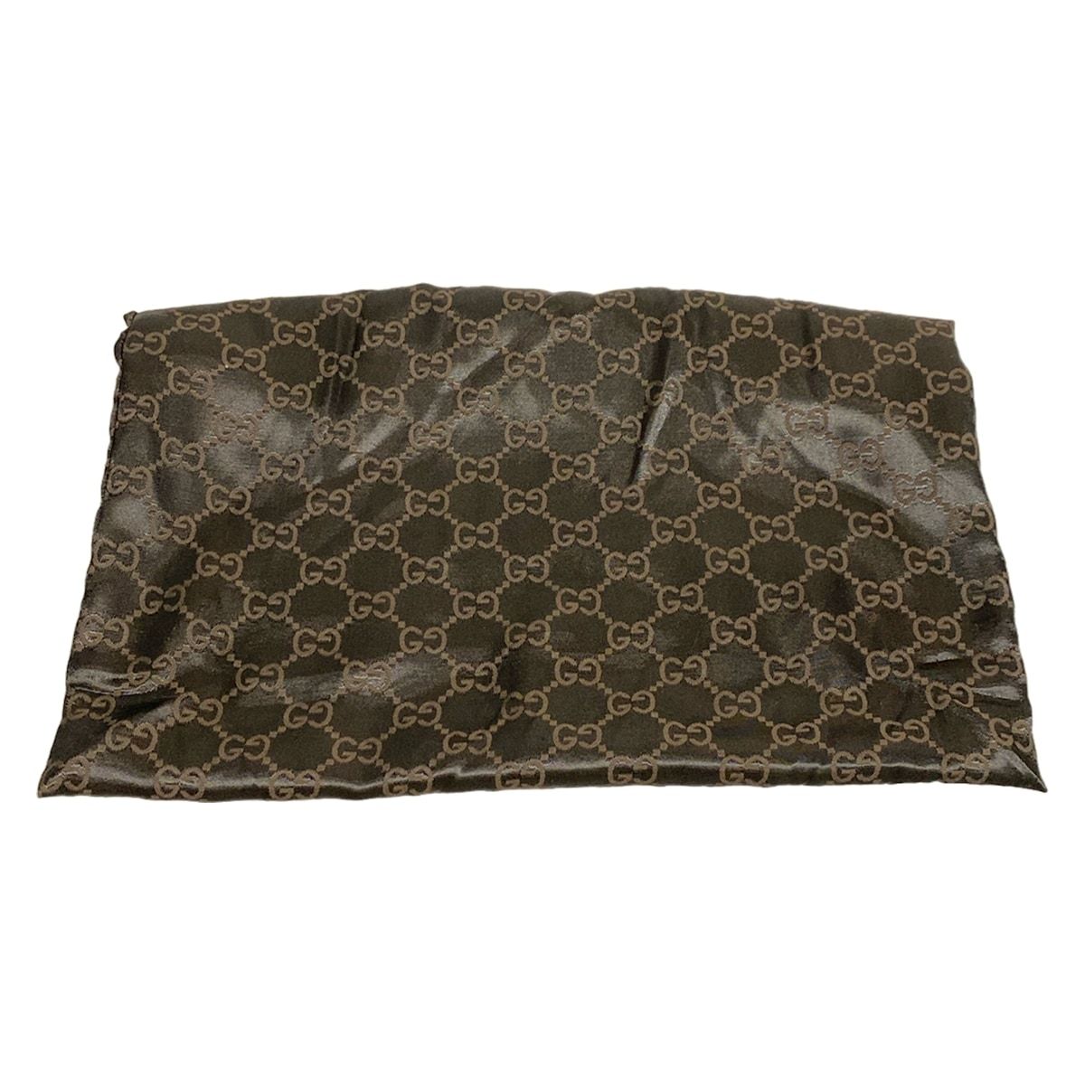 Gucci Shoulder Bag Jackiegg Pattern Black Leather — view 8