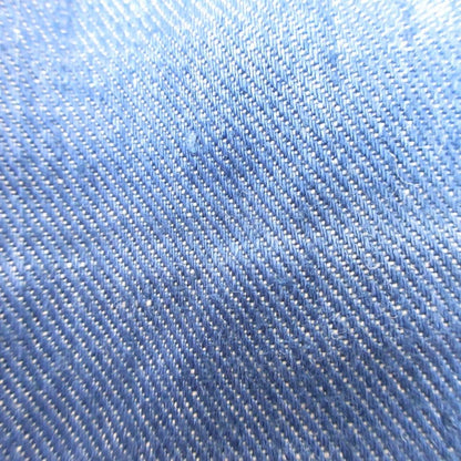 Hermes Medor Button Linen Denim Chambray Shorts H Logo Light Blue 34 — view 7