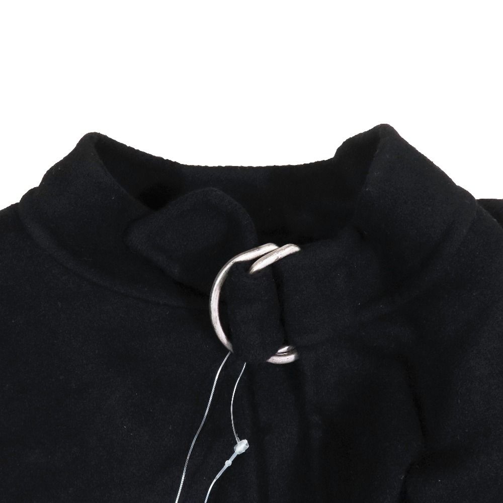 Dior Cashmere 100% Poncho Sleeveless Long Coat Logo Buckle Cape — view 5