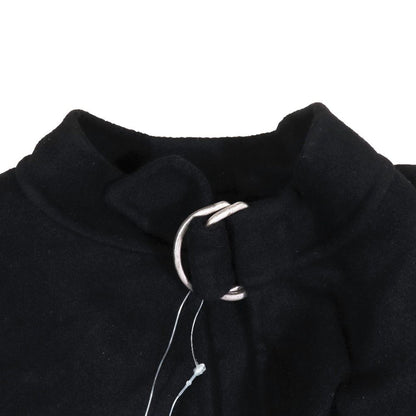 Dior Cashmere 100% Poncho Sleeveless Long Coat Logo Buckle Cape — view 5