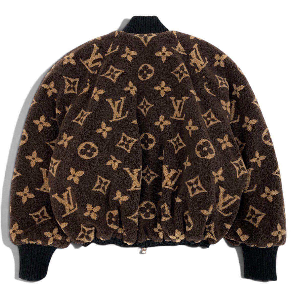Louis Vuitton Reversible Monogram Fleece Jacket Brown — view 4