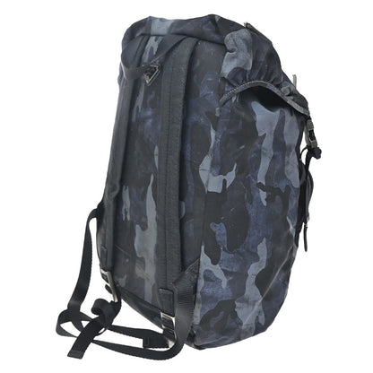Prada Backpack Camouflage Nylon Blue — view 4