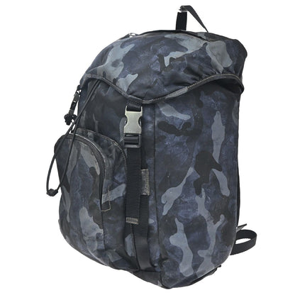 Prada Backpack Camouflage Nylon Blue — view 2
